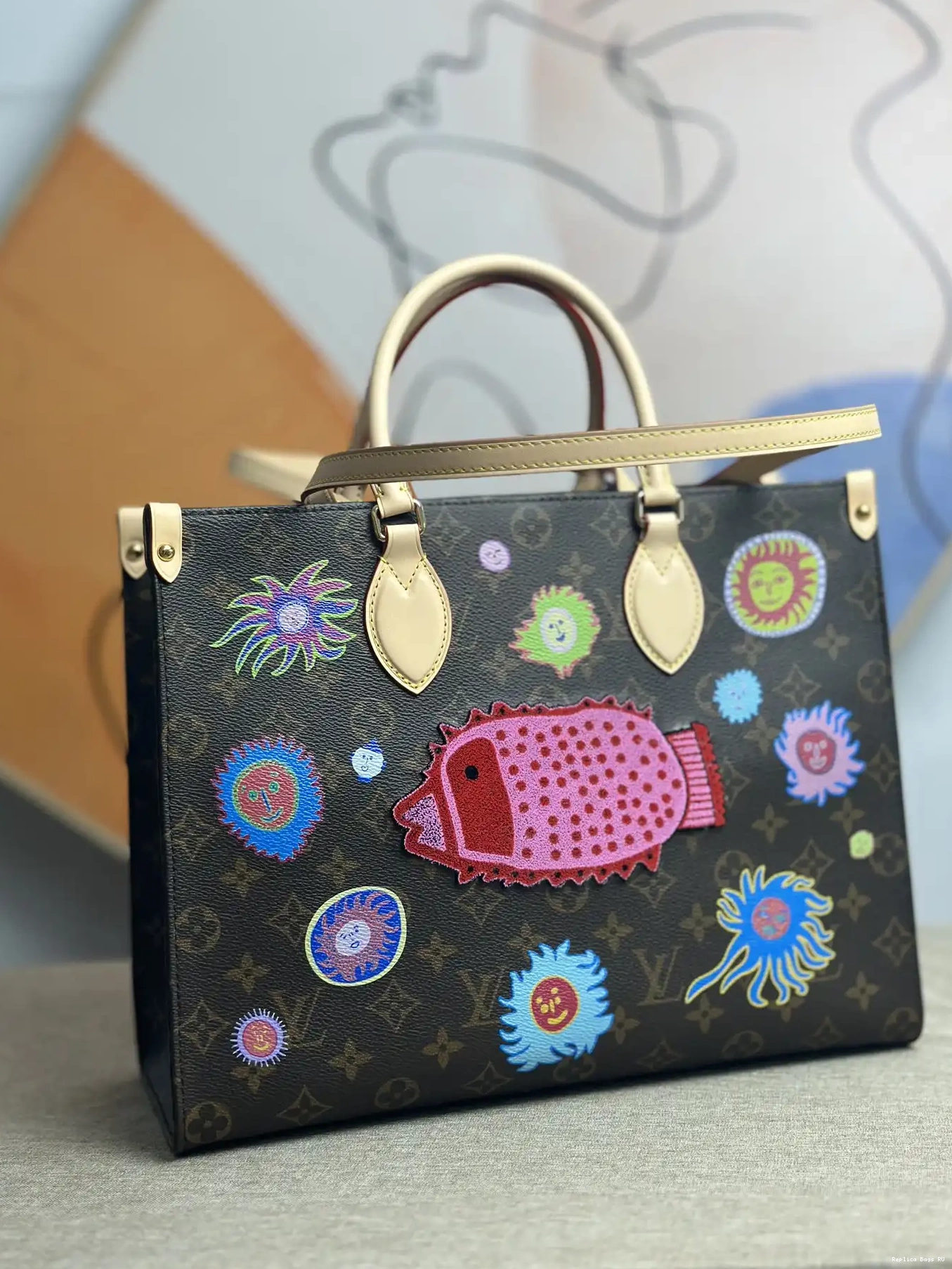 Affordable X MM VUITTON YK LOUIS ONTHEGO 0528